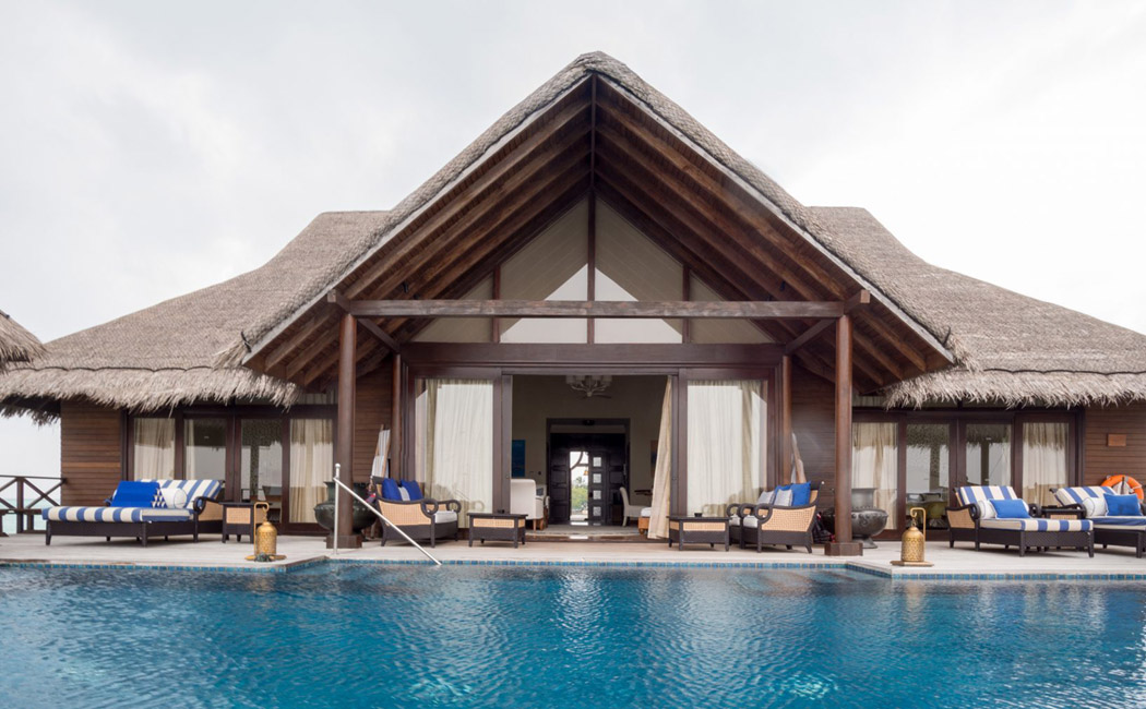 Taj Exotica Resort & Spa - Rehendi Presidential Overwater Suite with Pool
