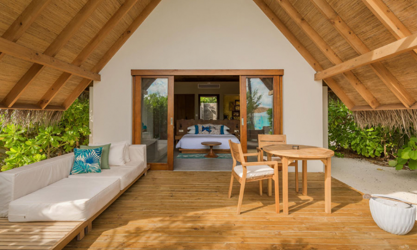 Fushifaru Maldives Beach Villa Sunrise