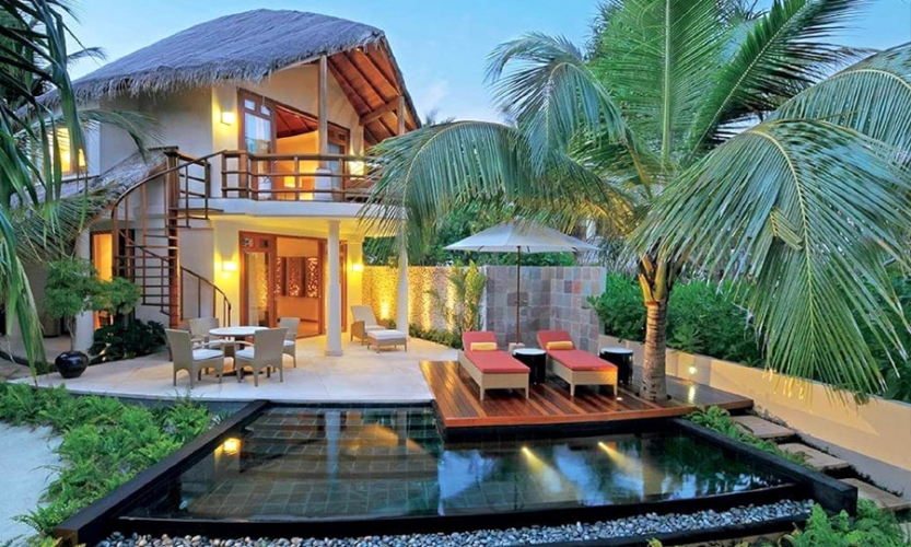 Constance Halaveli Resort Double Storey Beach Villa